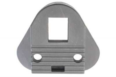G&G Triangle End Plate for Crane Stock (Black) - Detail Image 1 © Copyright Zero One Airsoft